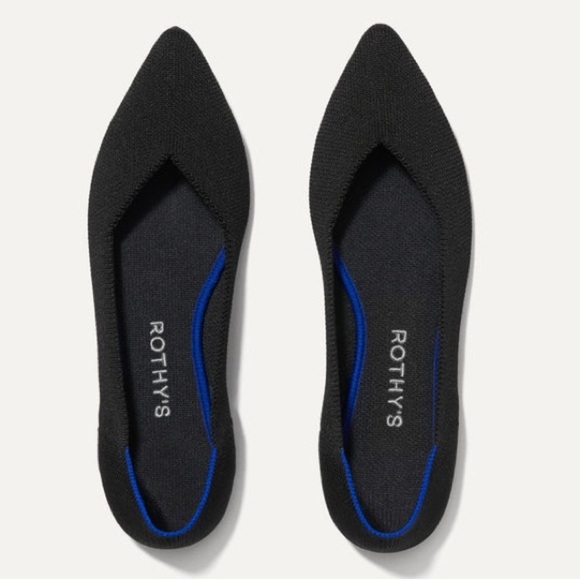 Rothy’s The Point Sleek Pointed Flats - Picture 1 of 8